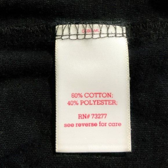 Dance Tee Shirt Long Sleeve Round Neck Glittery Ballerina Black Pink Girls 14 - Picture 5 of 15